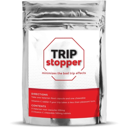 Trip Stopper Magic Mushroom Vitamin C and Valerian Root